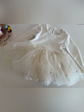 Rise Little Earthling Ethereal Onesie Dress NWOT